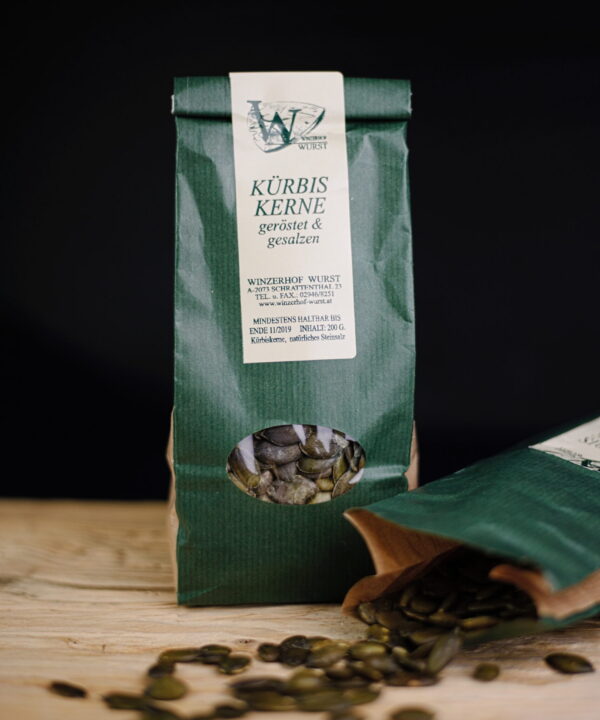 Kürbiskerne geröstet und gesalzen