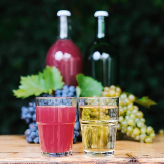 Traubensaft rosé