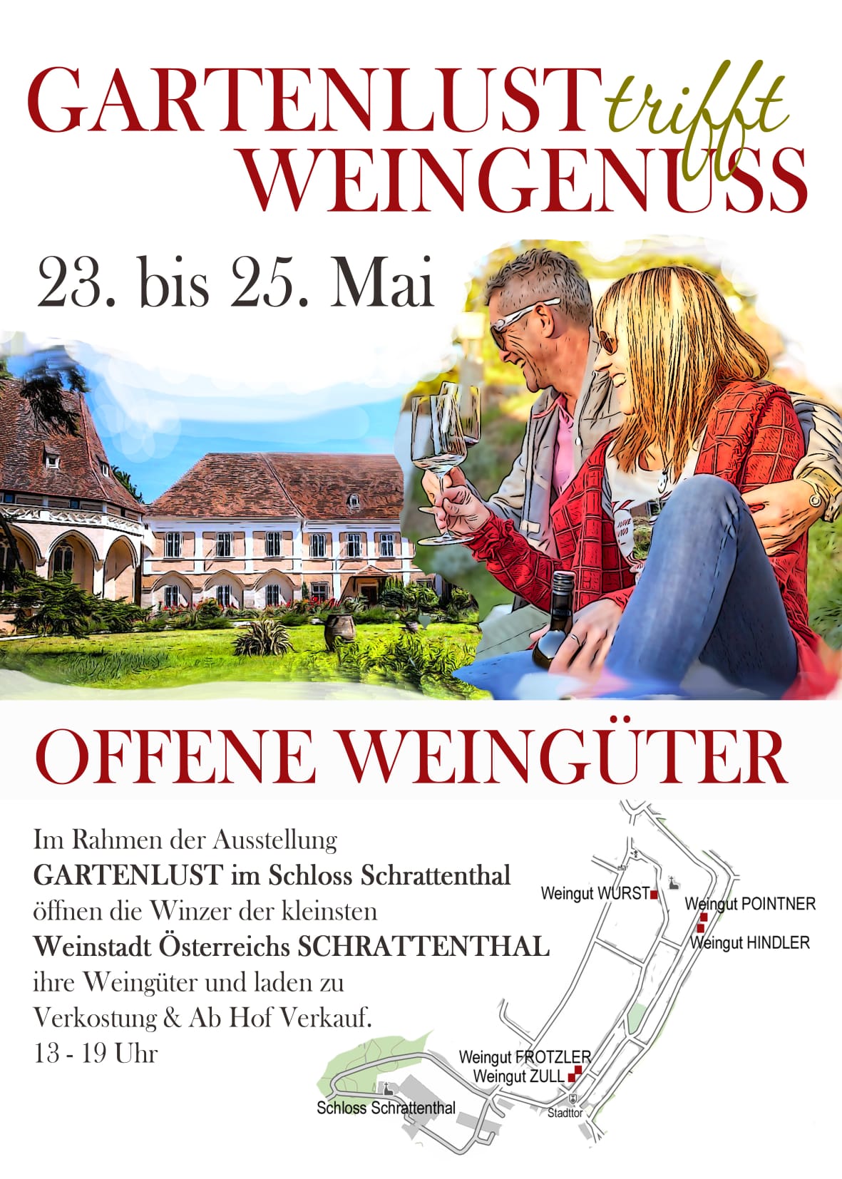Gartenlust trifft Weingenuss